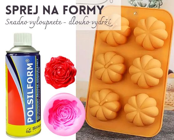 Silikonový sprej na formy